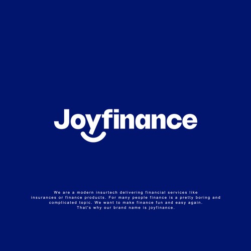 Logo & Styleguide for "Joyfinance" - An insurtech that makes finance fun and easy again Design by M_Studio™