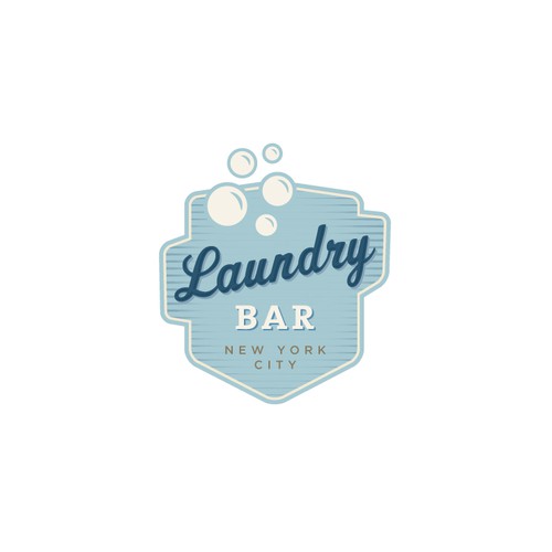 LaundryBar needs a new Retro/Web2.0 logo デザイン by plusfour