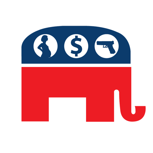 The American Political Parties Need a Logo Re-Design! Design by eastbay