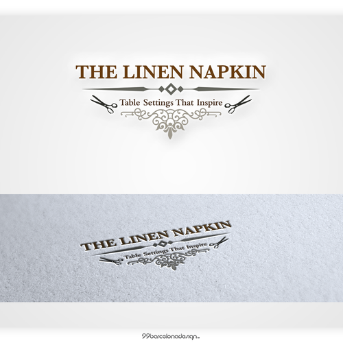 The Linen Napkin needs a logo Réalisé par BarcelonaDesign_17 ™