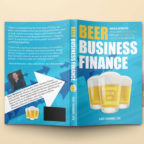 Design an award-winning book cover for the beer business Design by Ciusan