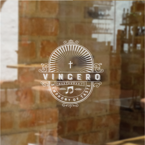 Making a logo in a restaurant (Name is VINCERO) Design von Banaan™