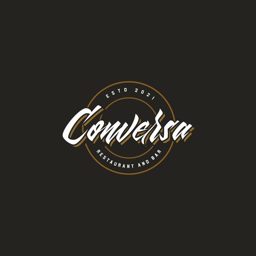 Logo for high-end bar Design by Purple V design