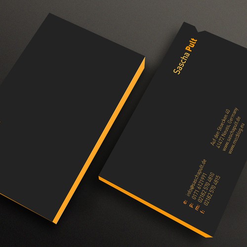 New business card for me Design by MirelaS