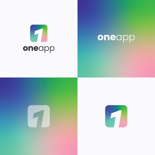 Design oneapp logo por Nikolas Elia