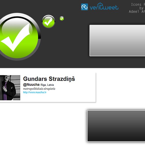 Create "Verified" badge for Twitter profile pictures Design by Theuidesigner