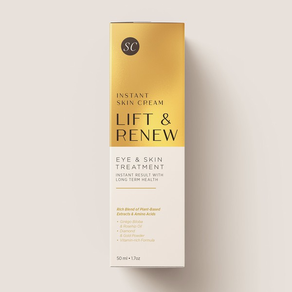 Instant Skin Cream Packagng Design