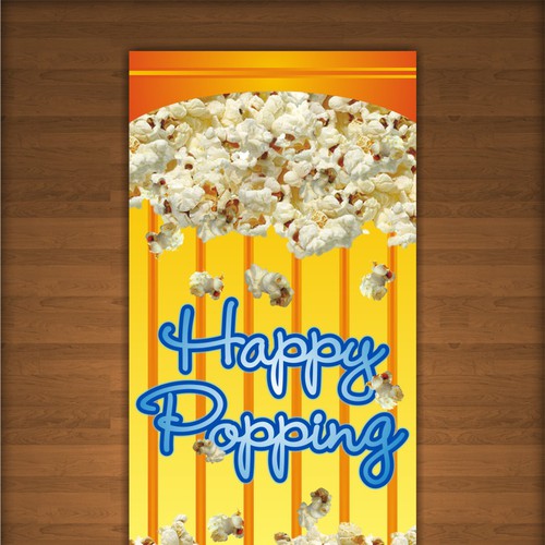 Happy Popping needs a new business or advertising Design by yes i'm female