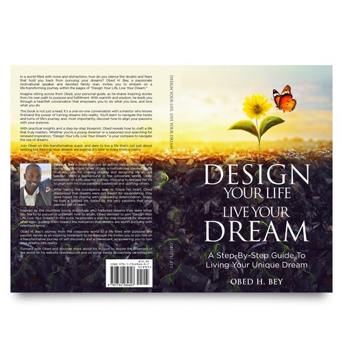 Design a book cover that will turn doubters into dream chasers. Design by Luigi99