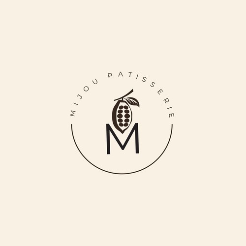 Logo for the modern and creative Patisserie Mijou Design by harivas