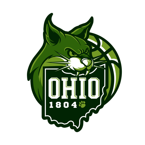 Basketball Logo for Ohio 1804 - Your Winning Logo Featured on Major Sports Network Design by WADEHEL