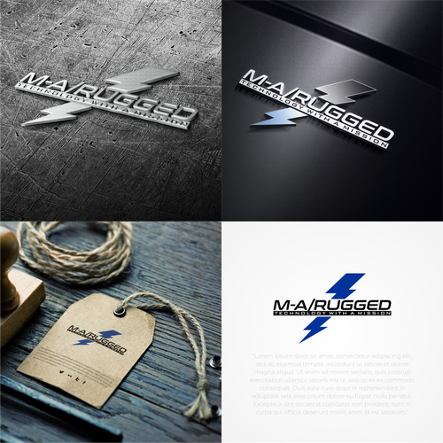 Mid-Atlantic Rugged Systems Logo and Brand Guide Design by Randy Yanuar