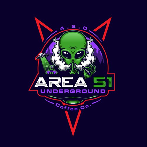 Secret base needs logo, can you keep a secret? Could lead to more. Design by Gr8 ART