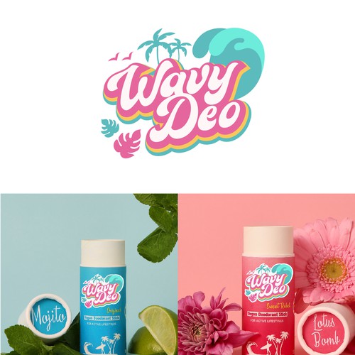 Diseño de Design a hip logo for up and coming active deodorant brand de Curious Factory