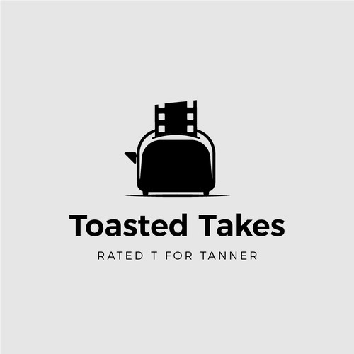 Designs | (Toasted Takes) Clean Classy Youtube Channel Logo for Movie ...