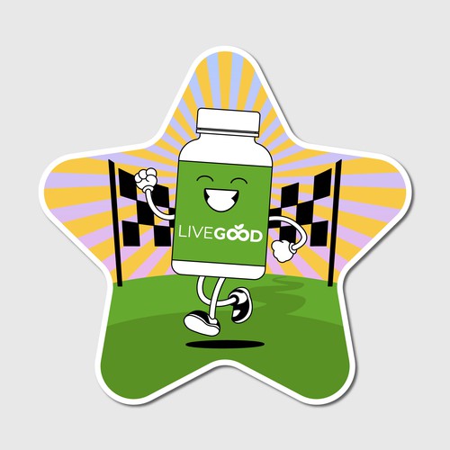 NEW - ***GUARANTEED PRIZE*** MULTIPLE WINNERS - Sticker for Supplement Brand Design by Digital Man ✅