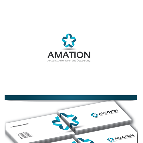 Create an impactful and forever lasting logo for Amation - Accounts Automation and Outsourcing Design by undrthespellofmars