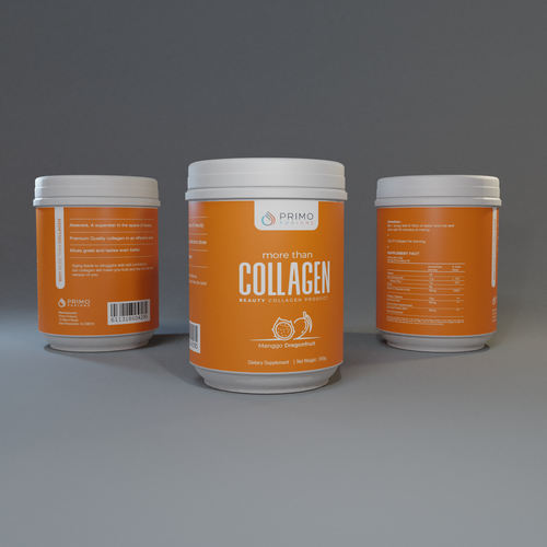 Looking For Simple Attention Grabbing Collagen Product Label デザイン by Bromocorah99