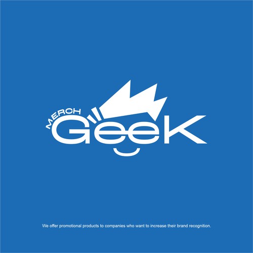 Merch Geek needs a new logo! Design by Andrinurdiana13