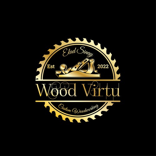 design a custom modern woodworking logo Design von Srcko