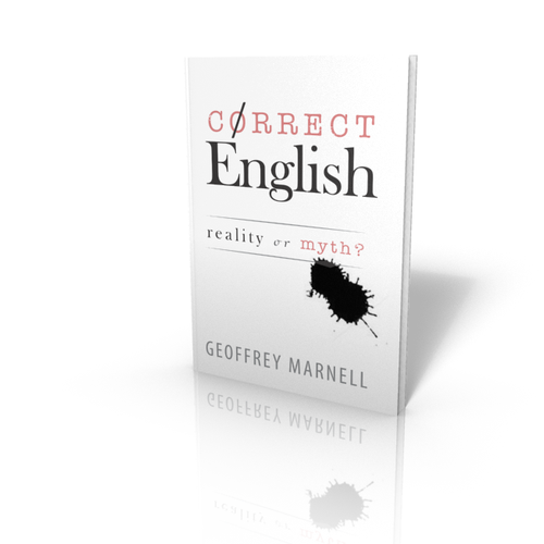 Create an attractive cover for a paperback book about language Design by poppins