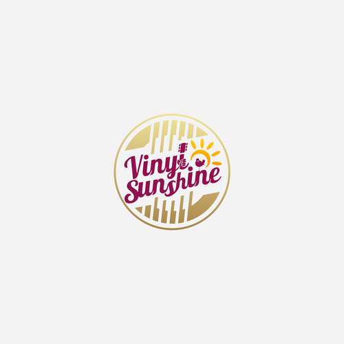 Vinyl Sunshine needs an uplifting retro, 60s/70s BAND logo Design by logologoan