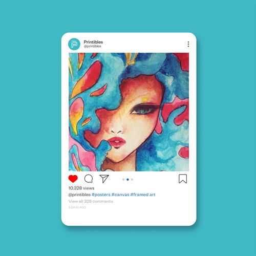 Stylish Logo for New Wall Art  Brand - Multi-Vendor Printable Art Design by Oreodaddy™