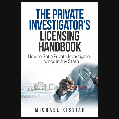 Design An Ebook Cover For A Private Investigator Licensing