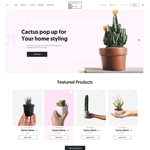 Design-Entwurf in der Kategorie Webseiten-Design von Point Blank