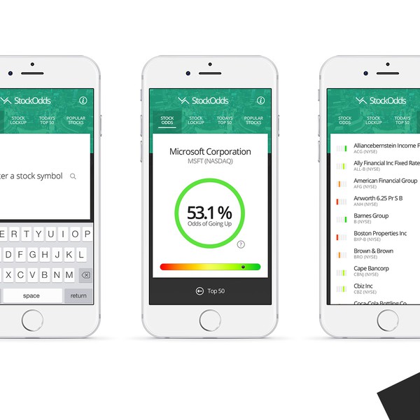 StockOdds App Design
