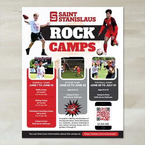 Design a catchy flyer to promote our upcoming sports camps Ontwerp door Dzhafir
