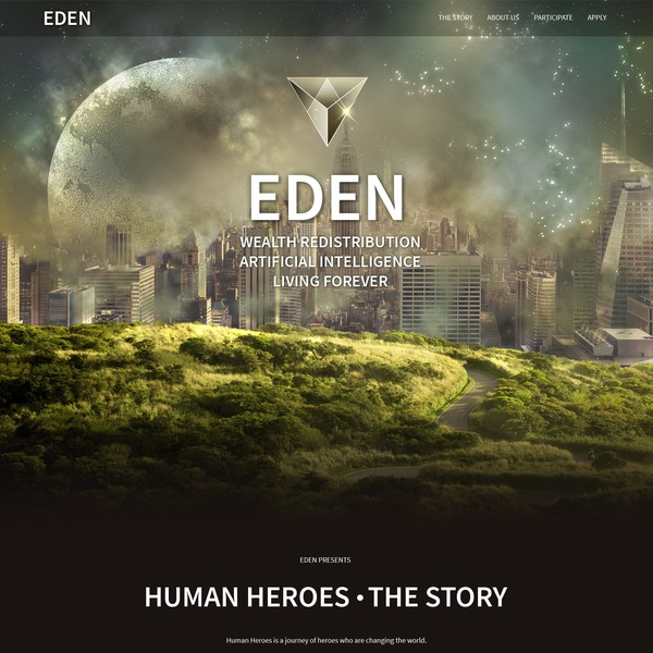 Design by eAnka titled "Futuristic project for blockchain movie"