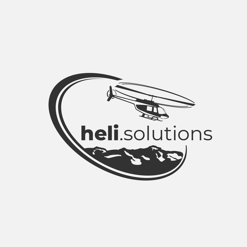 Design Heli.Solutions logo di teknique®