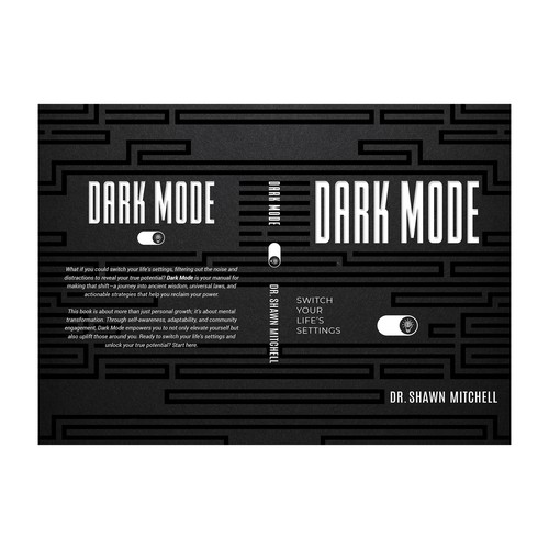 Dark Mode Book Cover Design by iT's Designs