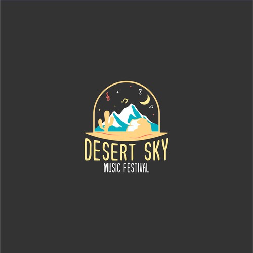 Designs Desert Sky Music Festival Logo design contest