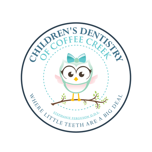 Pediatric Dental office needing a fun, playful, yet sophisticated logo design Design by aqiio.dsgn