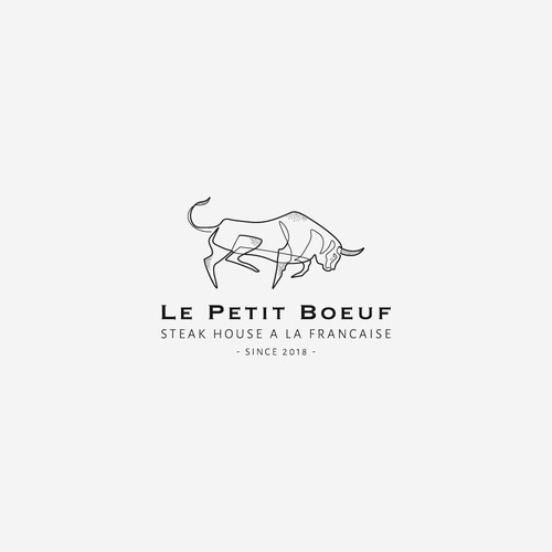 Award winning French chef, opens French steak house. Design by schöndenker