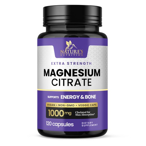 Premium Magnesium Citrate Design needed for Nature's Nutrition Design by Davi Giolo ★