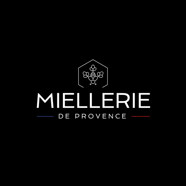 Concept de logo pour une entreprise vendant du miel artisanale de Provence 