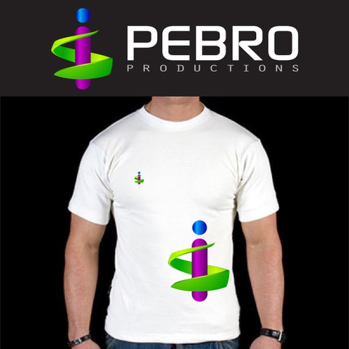 Create the next logo for Pebro Productions Design by colorPrinter