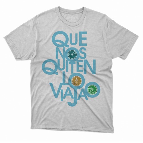 Camisetas con frases viajeras motivadoras | T-shirt contest | 99designs
