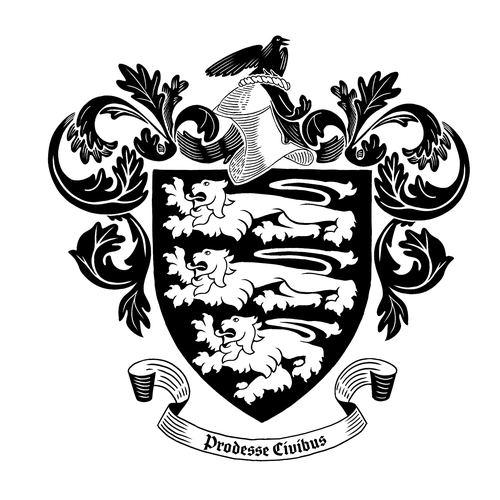 irish family crest outline