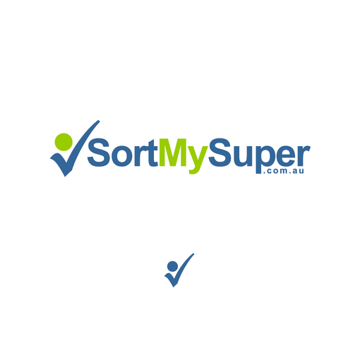 logo for SortMySuper.com.au Design por umxca