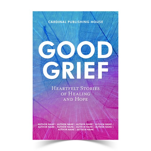 Design a bestselling book cover for People Looking For Ways to Heal Grief Design by The Cloud Digital