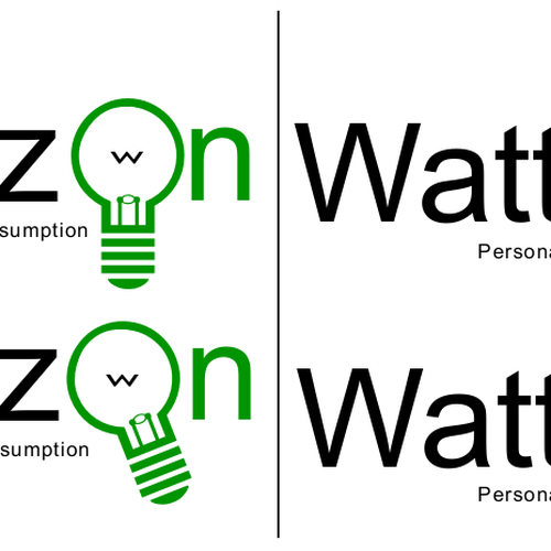 Help WattzOn (BusinessWeek Best Idea 2008) with a new logo Design by Torun121