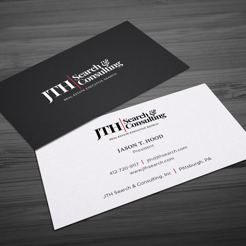 Design Business Card Design for Executive Search Firm di Hasanssin