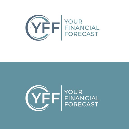Your Financial Forecast Logo Design by F & S design.
