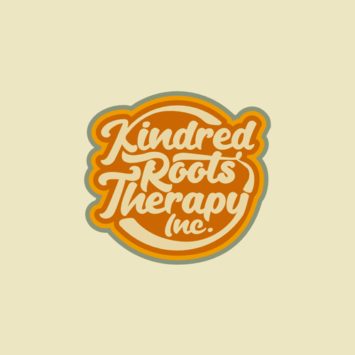 Retro Vibe Logo for Millennial Focused Therapy Practice Design by d'jront