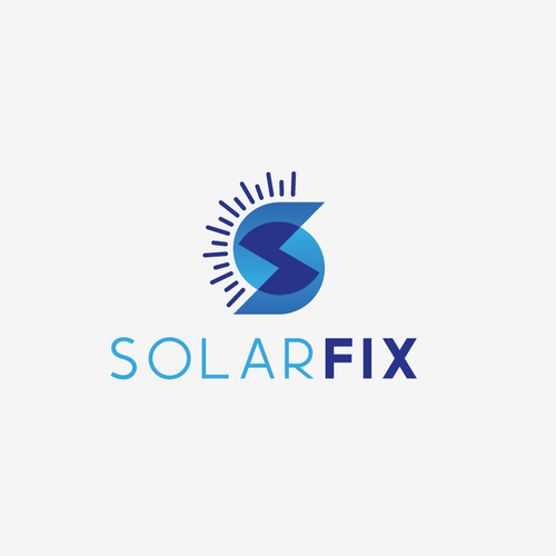 Design help us reveal the newest face of the solar repair industry - SolarFix por HadiArts