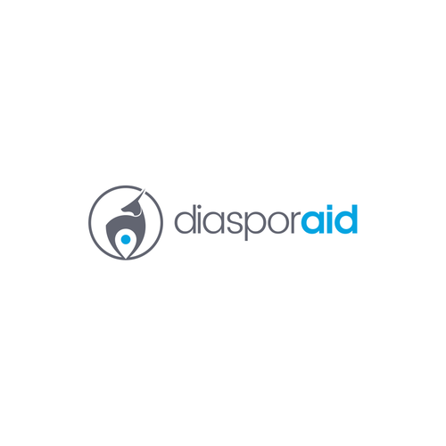 Design a powerful logo for diasporaid, an impact-oriented network/platform for expats Design by Zea Lab